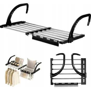 Sušák na prádlo SUŠÁK NA PRÁDLO NA BALKON, RADIÁTOR, ZÁBRADLÍ