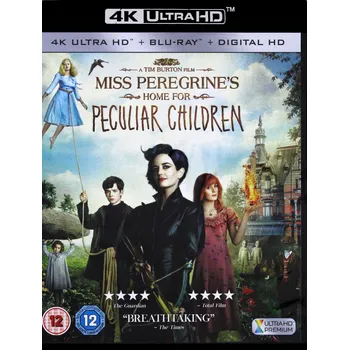 Blu-ray film MISS PEREGRINES Blu-ray disk
