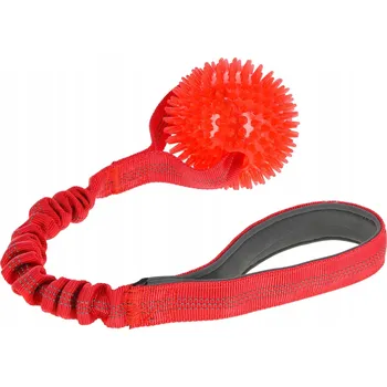 Hračka pro psa Přetahovadlo pro psa Kerbl červená, na házení a aportování, 9 cm