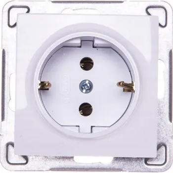 Elektrická zásuvka Ospel Elektrická Zásuvka zásuvka bílá