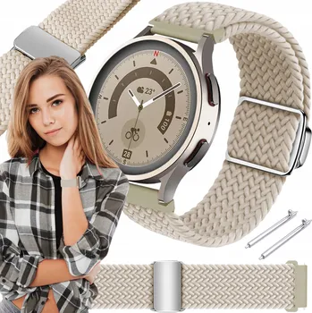 Pouzdro na mobilní telefon Řemínek ChronSmarta pro Samsung 20mm, béžový