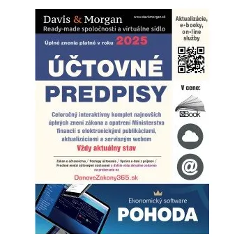 Kniha Účtovné predpisy 2025 elektronická kniha