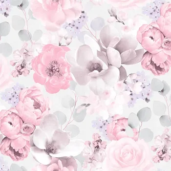 Tapeta Tapeta Sintra vinylová na vliesu 3D růžovo-fialová