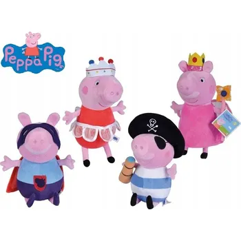 plyšák Simba prasátko Pepa plyšová hračka v kostýmu 22 cm mix provedení