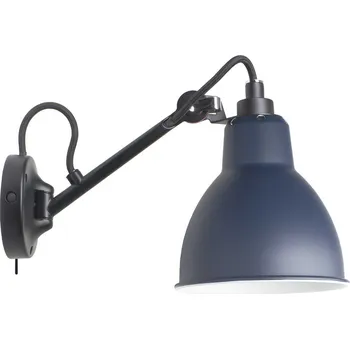 Nástěnné svítidlo DCW éditions Lampe Gras N°104 E27 svítidlo k posteli Modrá / Ano