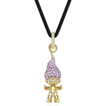 Módní doplněk Náhrdelník Swarovski GOOD LUCK TROLLS 5691943 zlatá GLD, vel. ONE SIZE