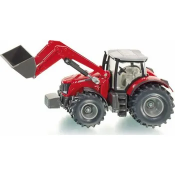 Dětské zboží Traktor Siku Massey Ferguson s nakladačem