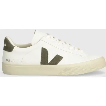 Pánská móda Kožené tenisky Veja Campo Chromefree, 42, bílá, 00X
