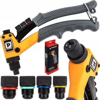 Nýtovací pistole Ruční nýtovačka na slepé nýty 2,4 - 4,8 mm