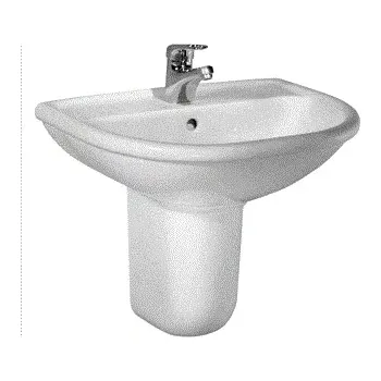 umyvadlo Festa 1072.20 bez otvoru, 60 cm pergamon