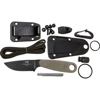 lovecký nůž ESEE Knives Izula II Kit černý, IZULA-II-B-KIT