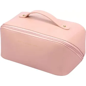Kosmetická taška Rozkládací kosmetická taška organizér růžová