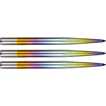 Hroty na steel šipky Bull's duhové 32mm 3ks