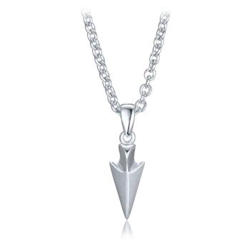 Náhrdelník LAVVU Pánský stříbrný náhrdelník dýka