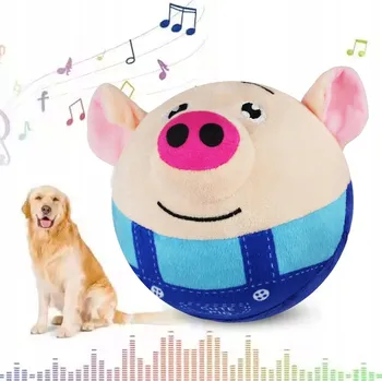 Hračka pro psa INTERAKTIVNÍ MÍČEK PRO PSY A KOČKY, SKÁKACÍ HRAČKA PRO ZVÍŘATA