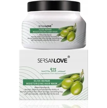 Vlasová regenerace Sersanlove Olivová Regenerační Hydratační Maska na Vlasy
