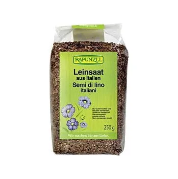 Sušená potravina Rapunzel Lněné semínko hnědé 250g bio BIO VEGAN Množství: 1 ks