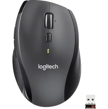Logitech Marathon M705 Myš pravák laserová bezdrátová 2.4 GHz bezdrátový přijímač USB 910-006034