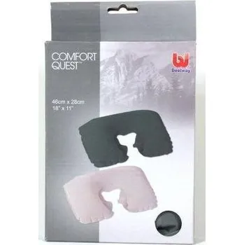 podhlavník textilní 2 barvy 46x28cm