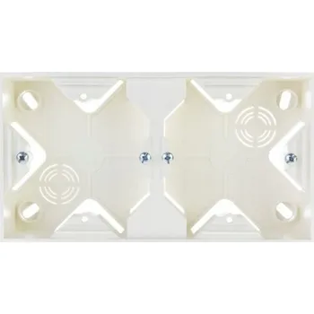 Elektroinstalační krabice Elektroinstalační krabice na omítku Ospel 84 x 155 x 34 mm