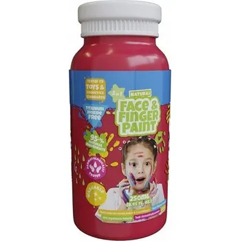 BOTI PŘÍRODNÍ barva na prsty ČERVENÁ 250ml 38586 BOTI