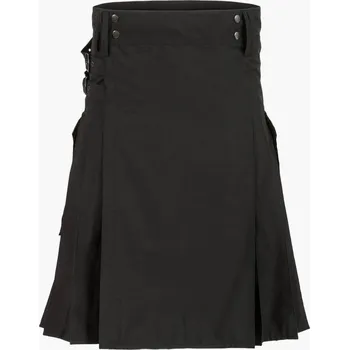 Pánské kalhoty Kilt COMBAT rip-stop ČERNÝ velikost: M