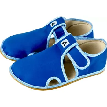 Chlapecké bačkory Antal shoes Antal shoes barefoot bačkůrky RASCAL BASIC BLUE RASCAL BASIC BLUE Velikost 35
