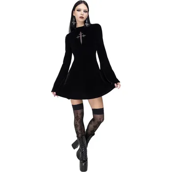 Dámské šaty šaty dámské KILLSTAR - Serenade Of Shadows - Black - XXL
