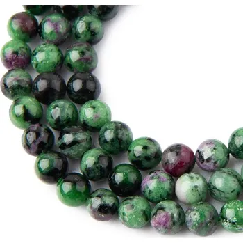 Korálek Korálky z minerálu Rubín zoisit 8 mm