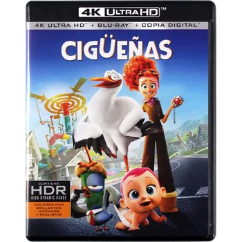 Blu-ray film Storks Blu-ray disk