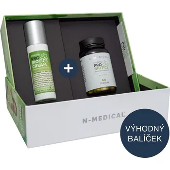 N-Medical Antiaging Probiotics COMBO 60 tobolek + Antiaging Probiotics Cream 50 ml