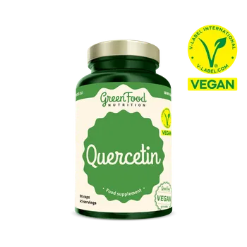 Zdraví GreenFood Nutrition Quercetin 90 kapslí