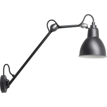 Lampička DCW éditions Lampe Gras N°122 E27 nástěnné svítidlo Černá