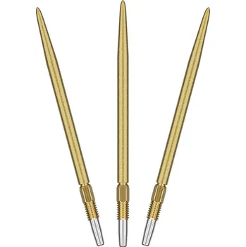 Šipka Náhradní hroty na steel šipky Target Swiss SLK zlaté, 42mm - 3ks