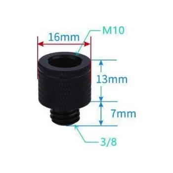 Šroub M10 samice na 3/8" samec