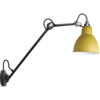 Lampička DCW éditions Lampe Gras N°122 E27 nástěnné svítidlo Žlutá