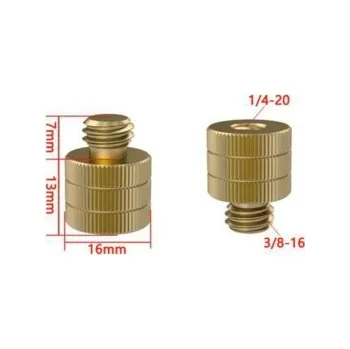 Šroub Měděný 3/8palcový šroub do 1/4palcového otvoru pro šroub