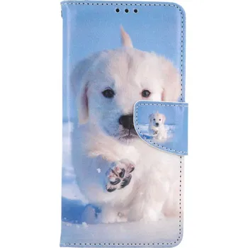 Telefonní příslušenství Pouzdro Motorola Moto G84 5G knížkové Štěňátko (kryt neboli obal na Motorola Moto G84 5G)