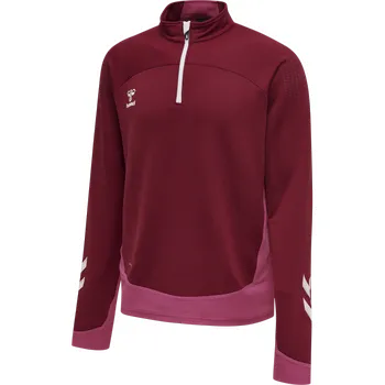 Pánská móda Triko s dlouhým rukávem Hummel LEAD HALF ZIP 207403-3584 Velikost XXL