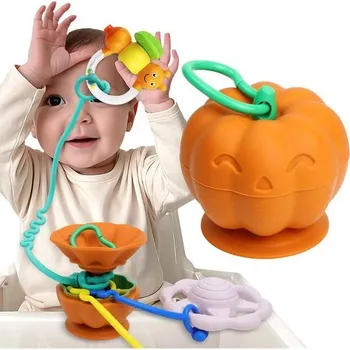 Dětské chrastítko ETETOO s přísavkou dýně