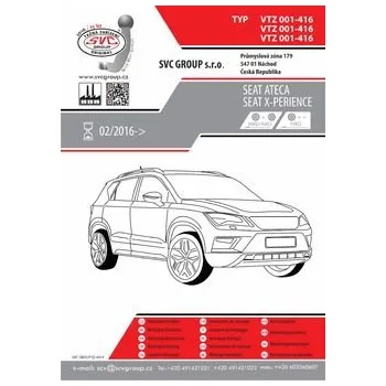 Tažné zařízení Tažné zařízení Seat Ateca 08/2023-> SV 002-416, SVC GROUP