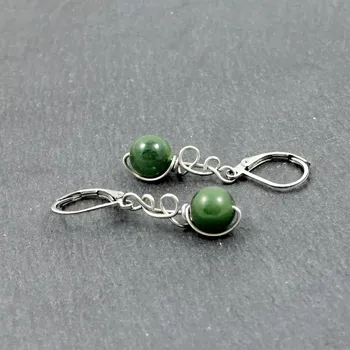 Náušnice Nefrit – model náušnic Zrození