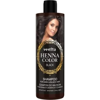 Šampon Venita ​Henna Color Shampoo, šampon na černé a tmavé vlasy (250ml)