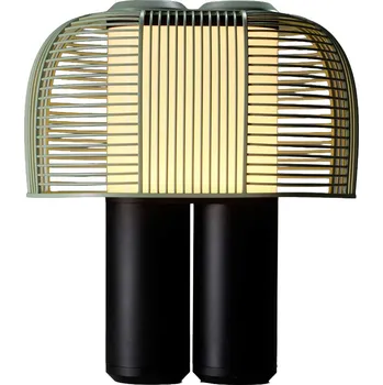 Lampička DCW éditions Yasuke LED stolní svítidlo Černá / Zelená