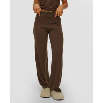 Dámské kalhoty Dámské Hnědé Kalhoty Deha D32087-48115