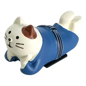 Selfie tyč Krytka blesku pro fotoaparát 2,09 x 2,46 x 4,96 cm Ležící bílá kočka pro Sony Nikon Canon Fuji Fujifilm Pentax Leica Olympus