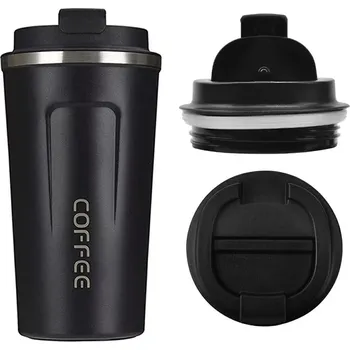 Termohrnek Termohrnek z nerezové oceli 510 ml černý