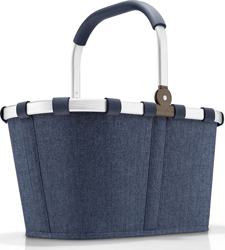 Nákupní košík Reisenthel Carrybag Herringbone Dark Blue