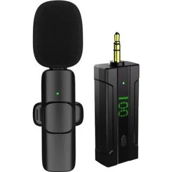 RC náhradní díl 3,5mm lavalierový bezdrátový mikrofon pro kamery (vč. baterie)