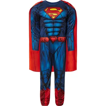 Karnevalový kostým Chlapecký kostým "Batman" / "Superman" / "Flash" (Superman, 110/116 (4-6 Jahre))